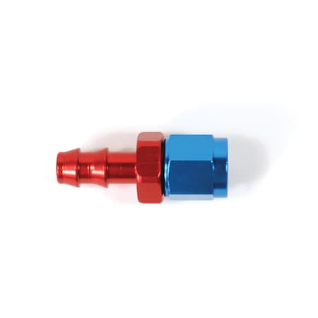 Speedfx HOSE ENDS, -8AN ST R/B PUSH-ON HOSE END 520800